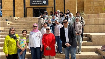 جولة علمية لطالبات الشرقية في تل بسطة لتعزيز الوعي الأثري