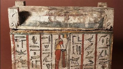 من العصر المتأخر.. صندوق أوشابتي للسيدة نِهمس باستِت يروي طقوس العالم الآخر