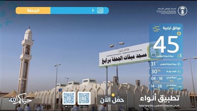 السعودية تطلق نشرات طقس مواقيت الإحرام لخدمة الحجاج