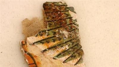 قطعة كارتوناج فرعوني تكشف أسرار الفن الجنائزي في مصر القديمة