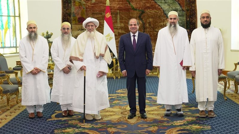 الرئيس السيسي مع