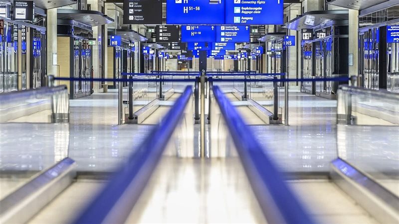 المبنى الجديد لمطار فرانكفورت الدولي 