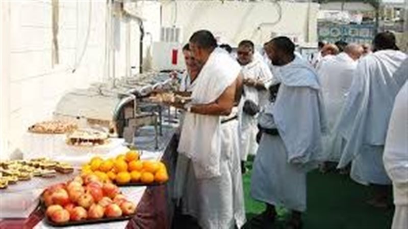 اكل الحجاج