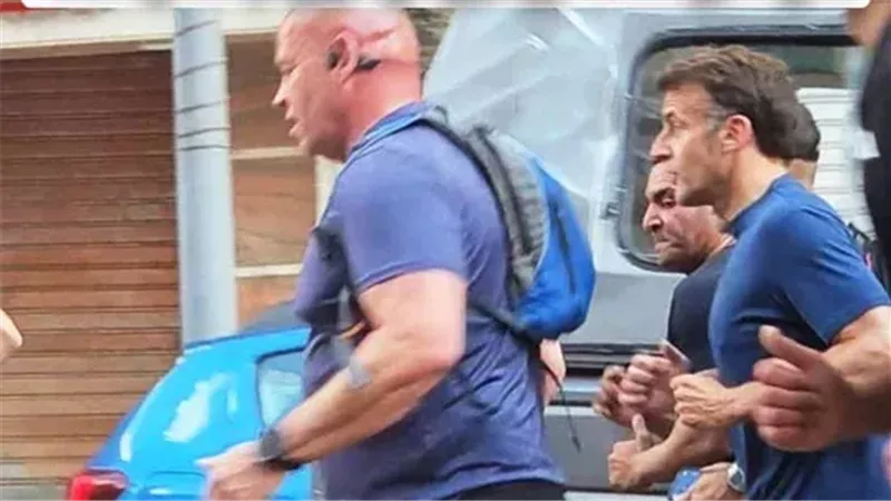 الرئيس الفرنسى ايمانويل ماكرون 
