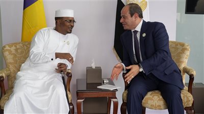 الرئيس السيسي يلتقي رئيس تشاد لتعزيز العلاقات الثنائية بين البلدين الشقيقين
