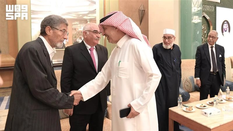 السفير السعودي يودع