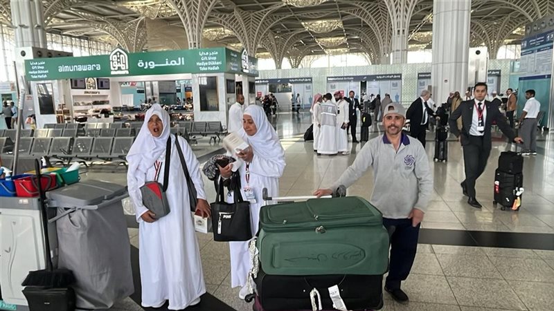 وصول الحجاج