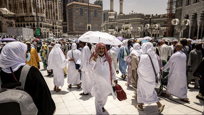 الحجاج يواجهون أجواءً