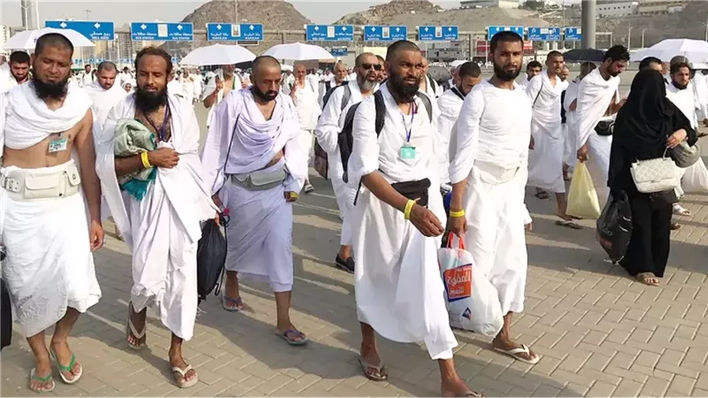 الحجاج في يوم التروية