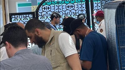 حجاج السياحة يغادرون مشعر مني متعجلين عائدين الي مكة لتأدية طواف الوداع