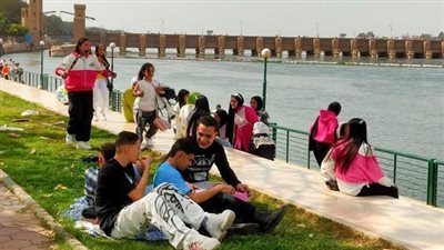 القناطر الخيرية تتألق في العيد.. 30 ألف زائر يستمتعون بالحدائق المطورة