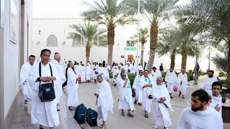 استقبال الحجاج