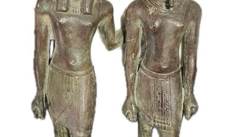 قطع أثرية مصرية مستردة من أمريكا 