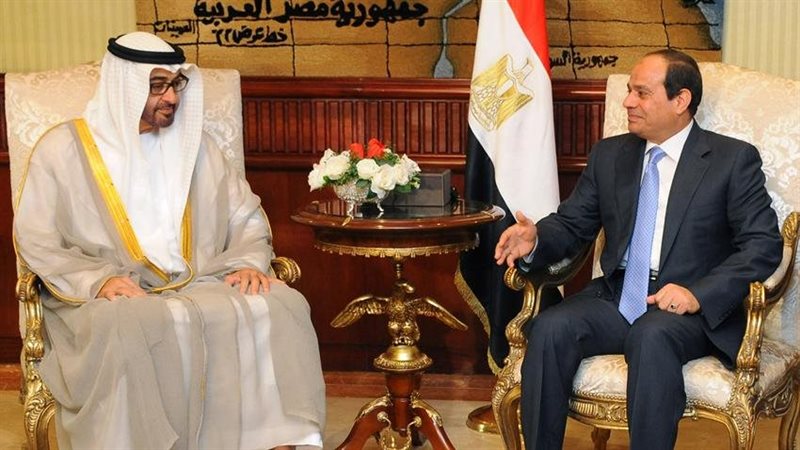 الرئيسان السيسي وبن
