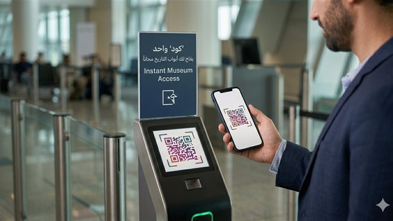 بوابات المطار الذكية تختصر زمن الانتظار بامتيازات ثقافية 