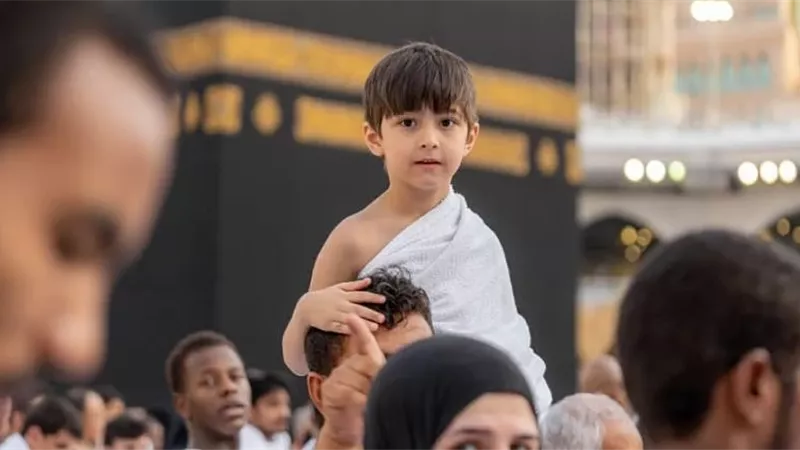 الأطفال في العمرة