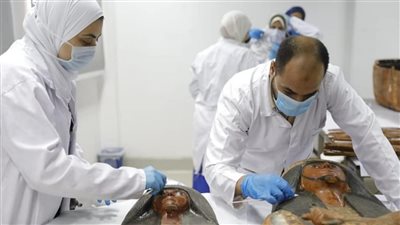حيث يعود الماضي إلى الحياة، رحلة داخل معامل ترميم آثار متحف الحضارة 