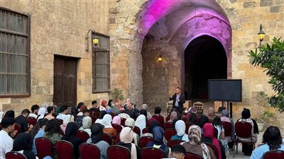 من قصر الأمير طاز.. انطلاق أكبر برنامج لتأهيل شباب الآثار في مصر