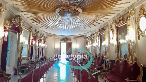 قاعة العرش في قصر المنيل  