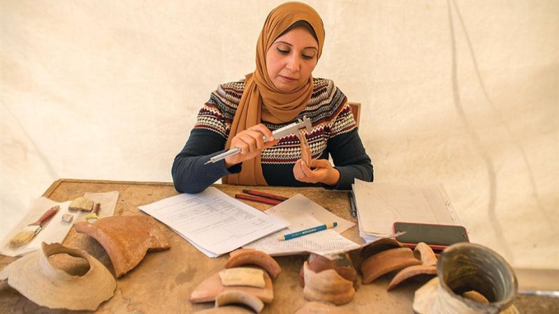 جهود ترميم الآثار 
