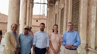 رئيس الجبل الأسود وقرينته يزوران قلعة صلاح الدين الأيوبي وجامع محمد علي