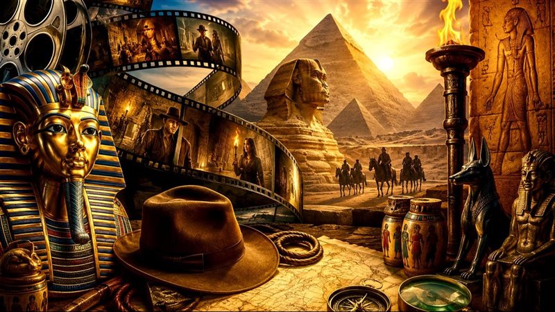 الحضارة المصرية في السينما العالمية 