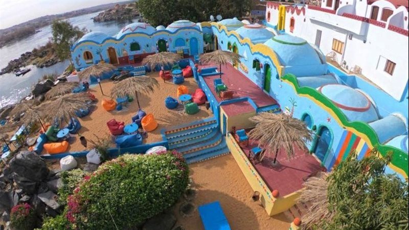 قرية غرب سهيل النوبية