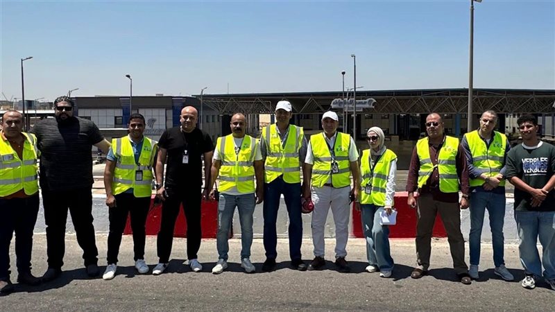 تجربة طوارئ بمطار