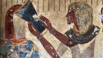 لقطة من الخلود.. ألوان مقبرة نفر حتب تحكي أسرار طقوس القرابين بعد 3300 عام