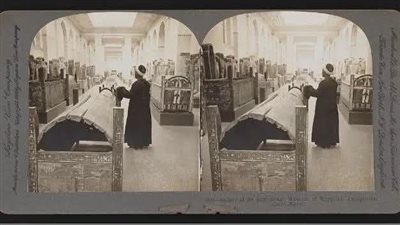 من ذاكرة القاهرة.. صورة أرشيفية تكشف المتحف المصري عام 1906
