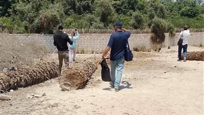 مفتشو آثار مصر الوسطى يواصلون حصر التعديات بمنطقة أسيوط (خاص)