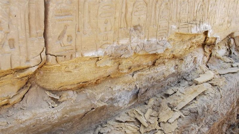 أثر التغير المناخي على الآثار المصرية 