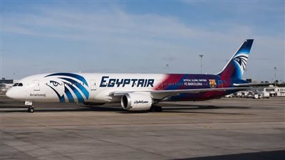 مصر للطيران وبرشلونة.. عندما تحلق الشراكة فوق السماء
