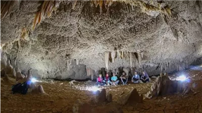 كهف وادي سنور.. رحلة استثنائية إلى عالم تشكل عبر ملايين السنين في بني سويف