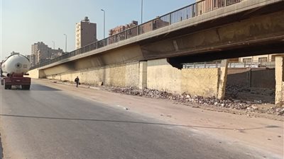 رفع 2000 طن مخلفات رتش أسفل دائري المنيب بالجيزة