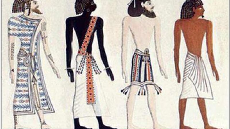 ملابس المصري القديم