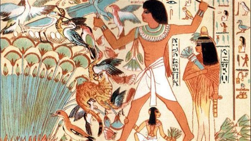  الصيد عند المصري القديم