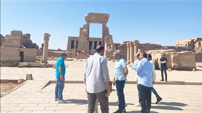 رفع أحجار الصرح الأول بالرامسيوم.. تحرك جديد لإعادة تأهيل مواقع أثرية بالأقصر 
