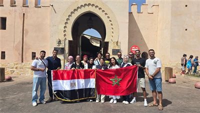 رحلة بحرية بالمحيط الأطلسي.. الوفد الشبابي المصري يخوض تجربة مميزة في أكادير