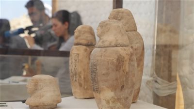 الأواني الكانوبية.. سر حفظ أحشاء الموتى عند المصري القديم