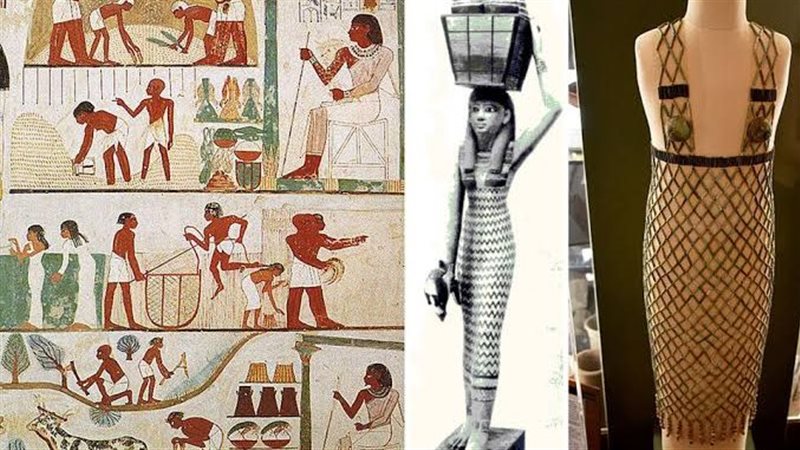 الأزياء المصرية القديمة