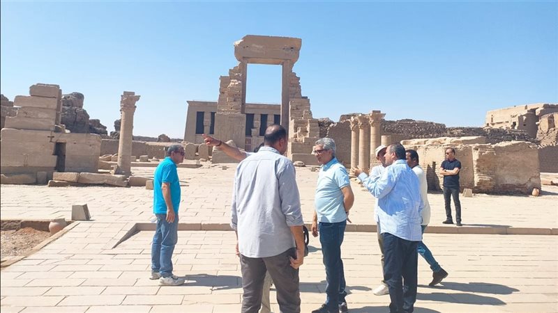 جانب من الزيارة 