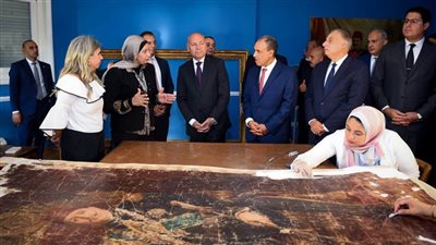 من قصر الأميرة نعمة الله إلى ذاكرة الدبلوماسية.. رحلة صون اللوحات التاريخية