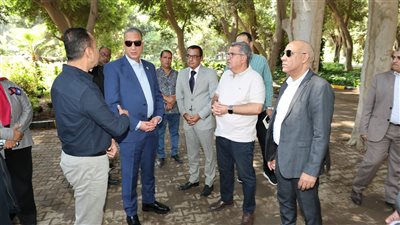 محافظ الجيزة يتفقد حديقة المبدعين بالعجوزة ويوجه برفع كفاءتها