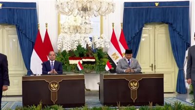 الرئيس السيسي: إرادة مشتركة مع إندونيسيا لتحويل العلاقات إلى مشروعات ملموسة