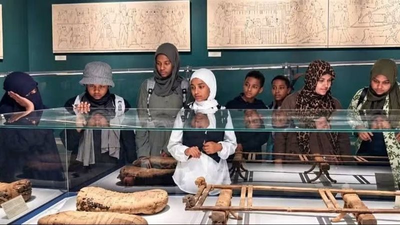 جانب من الزيارة 