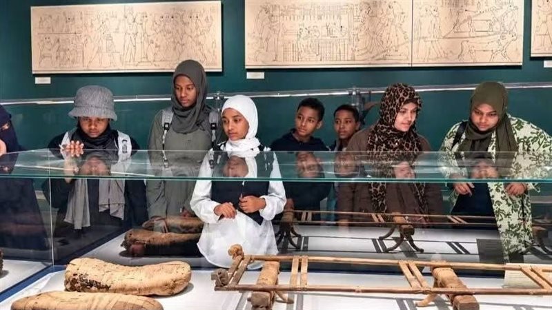 جانب من الزيارة 