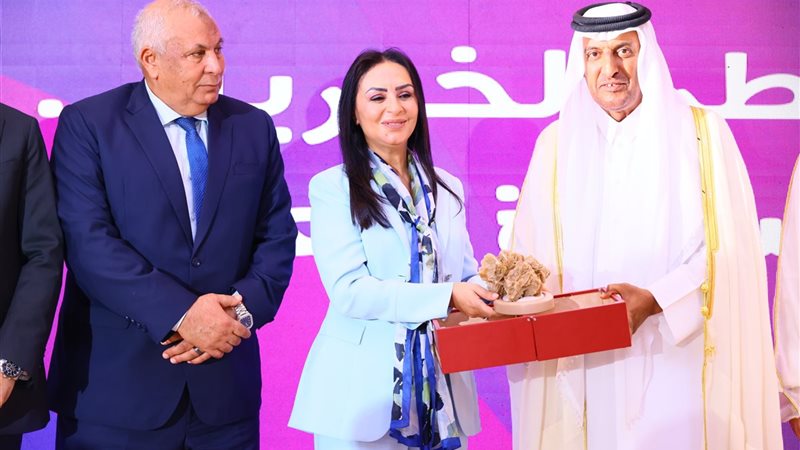وزيرة التضامن خلال