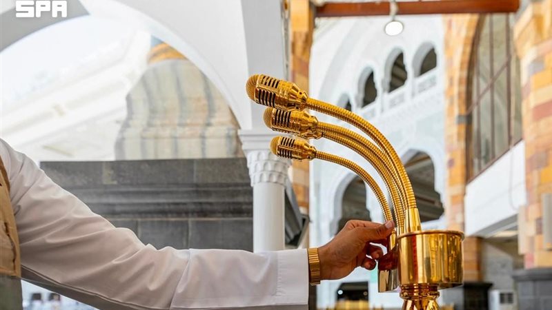 أنظمة صوتية بالمسجد الحرام 